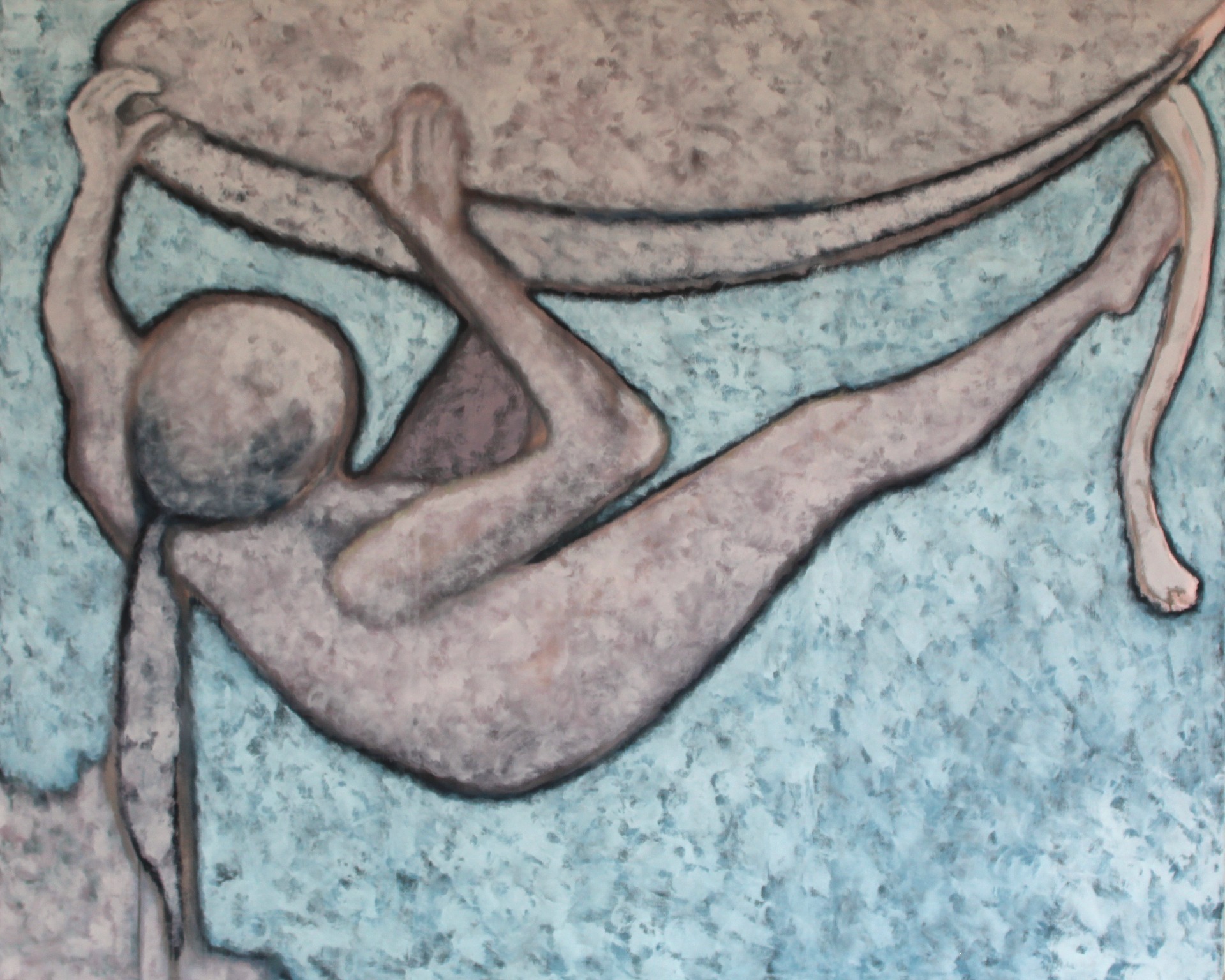 Nesení, 180 x 220 cm