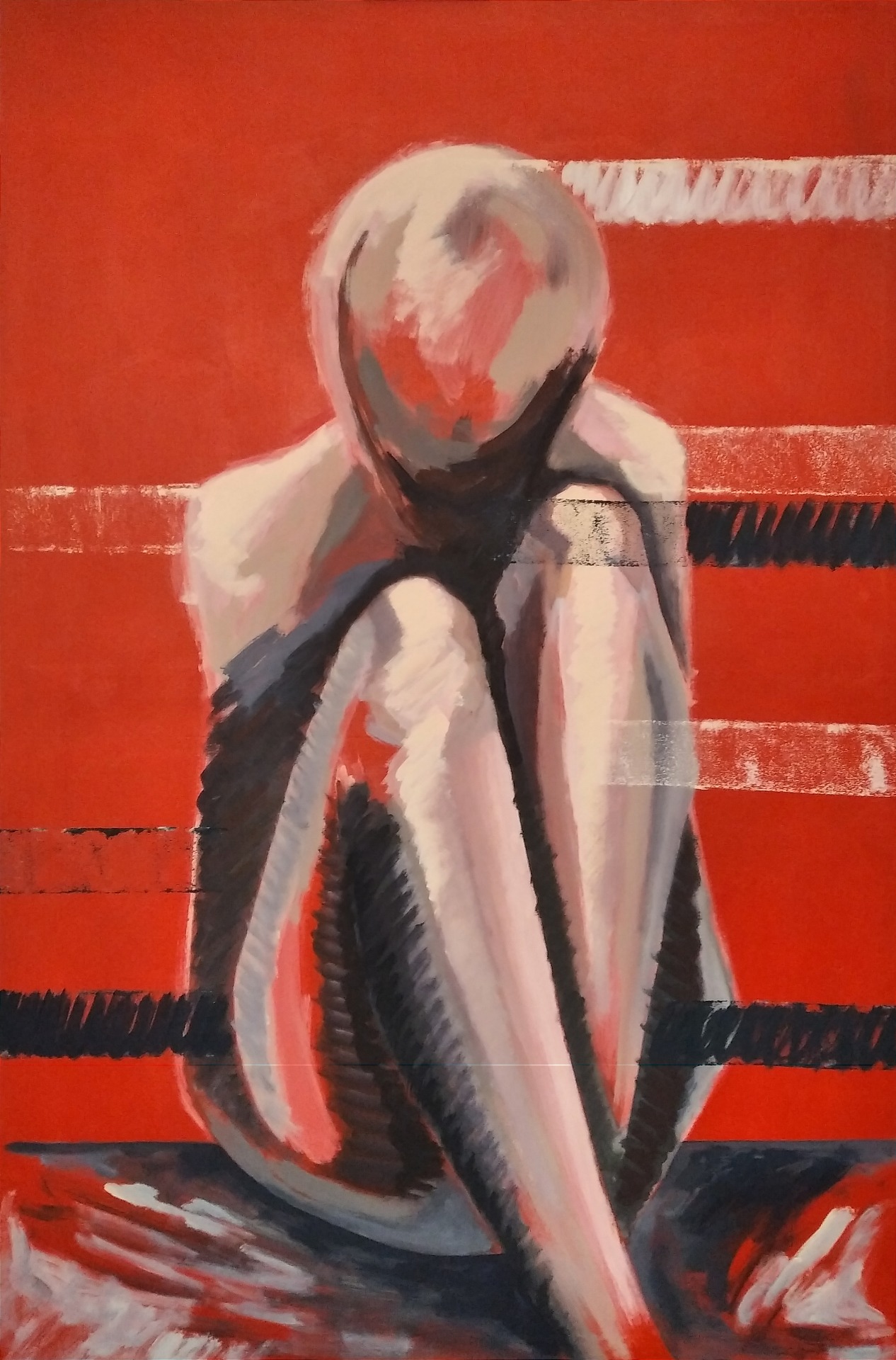 Prolínání, 130 x 90 cm