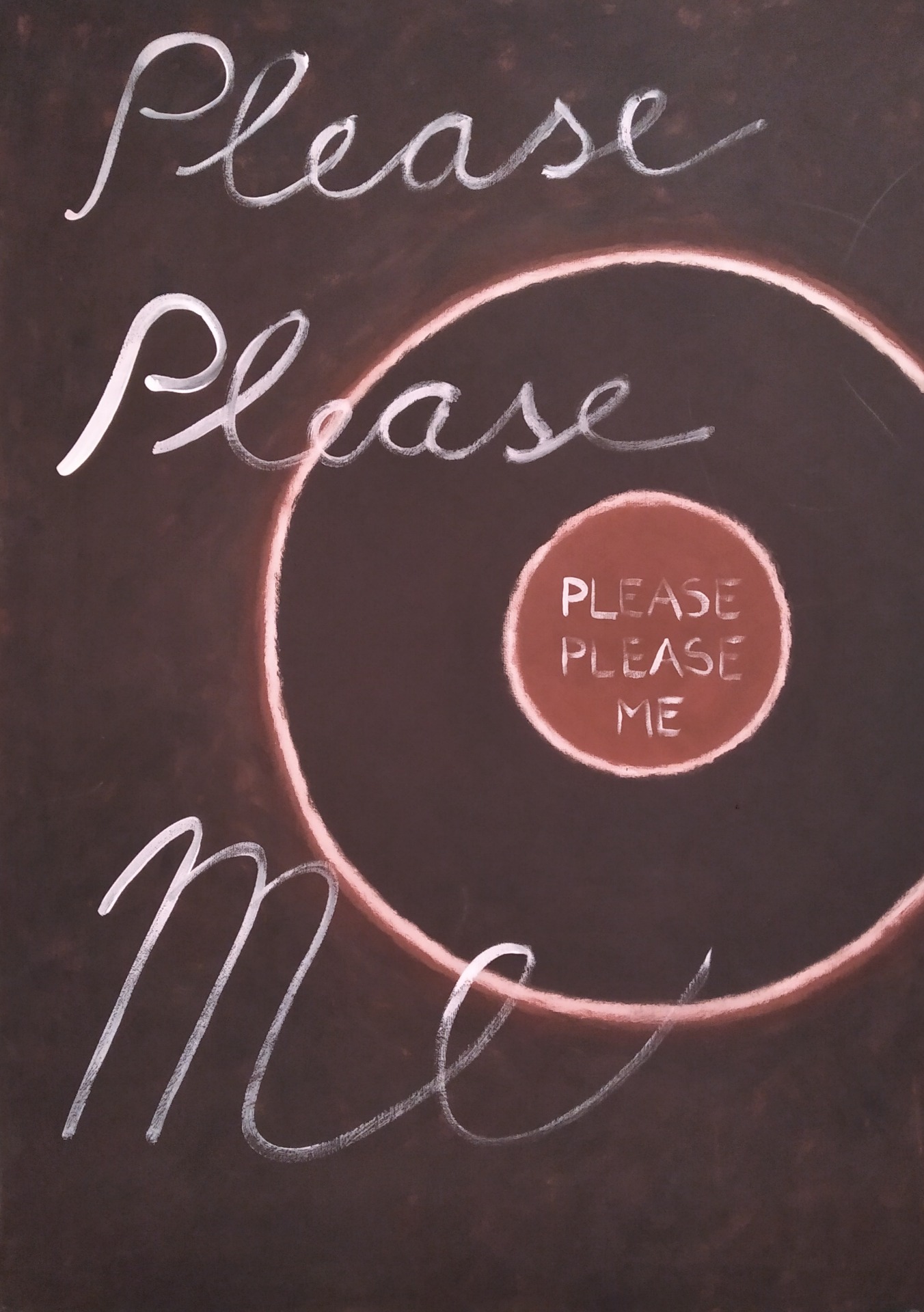 Please Please Me, 100 x 70 cm
