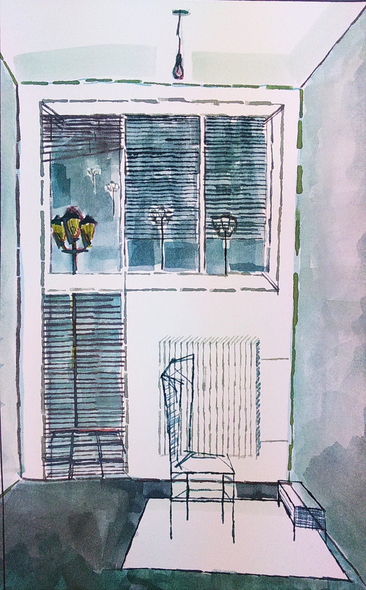 Paranoia, 30 x 21 cm